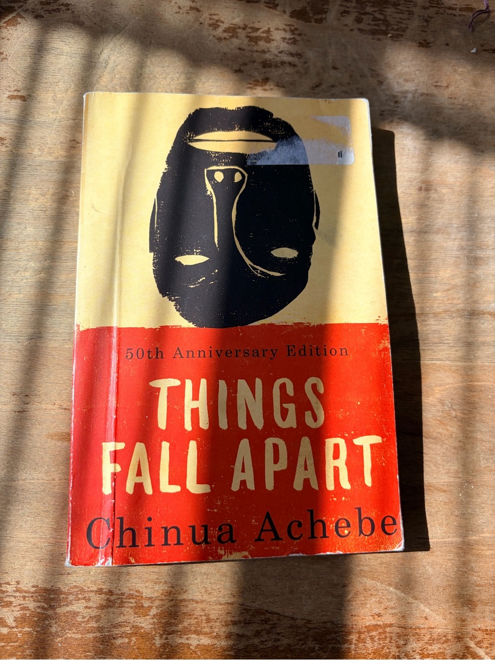 Chinua Achebe Things Fall Apart 50th Anniversary Edition Classic Novel